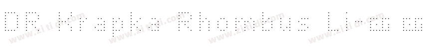 DR Krapka Rhombus Li字体转换